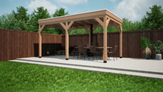 Douglas overkapping Verando, , 300*500cm